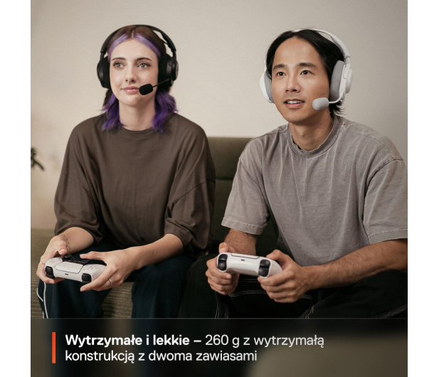 SteelSeries Arctis Nova 3 WL Lavender - 1512561 - zdjęcie 6